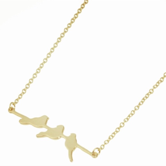 LAST ONE ⭐️ birds on a branch chain necklace - Picture 2 of 3